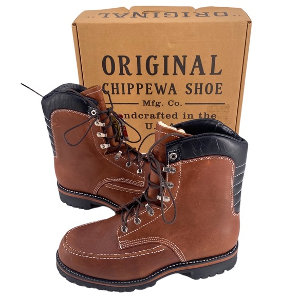 Chippewa Leather Boots 554cho Original 